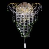 Бра Агата №4 под бронзу Зеленая в Химках