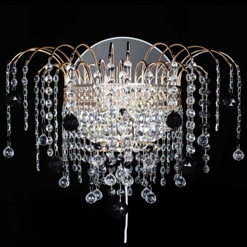 Бра Агата Венеция шар черная в Химках Гусь Хрустальный