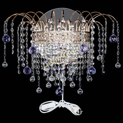 Бра Агата Венеция шар фиолетовая в Химках Гусь Хрустальный
