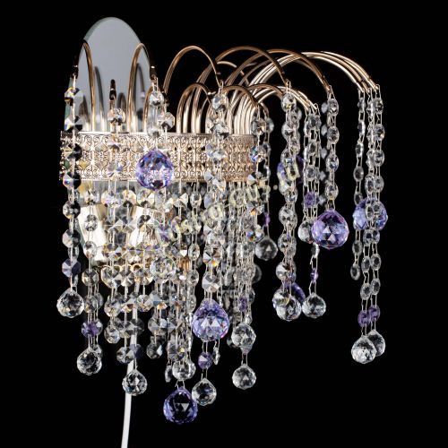 Бра Агата Венеция шар фиолетовая в Химках Гусь Хрустальный