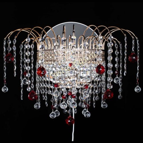 Бра Агата Венеция шар красная в Химках Гусь Хрустальный
