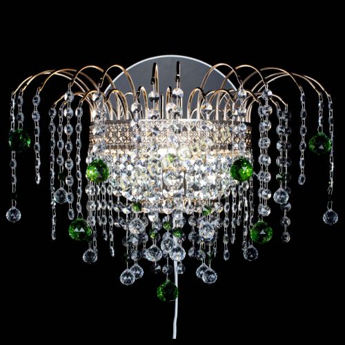 Бра Агата Венеция шар зеленая в Химках Гусь Хрустальный