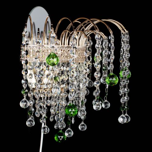 Бра Агата Венеция шар зеленая в Химках Гусь Хрустальный