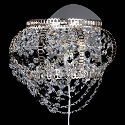 Бра Альфа №1 черная в Химках Гусь Хрустальный