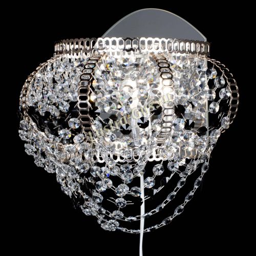 Бра Альфа №1 черная в Химках Гусь Хрустальный