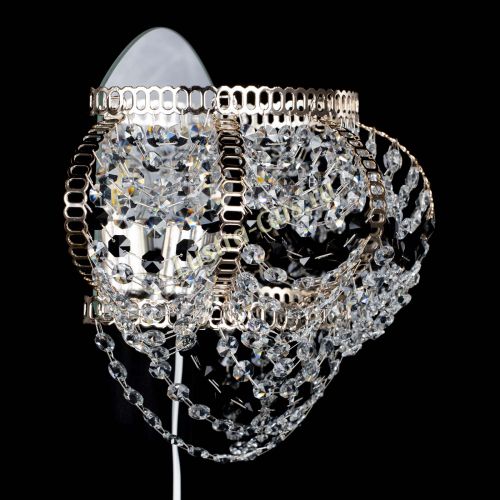 Бра Альфа №1 черная в Химках Гусь Хрустальный