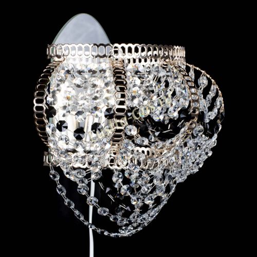 Бра Альфа №1 черная в Химках Гусь Хрустальный