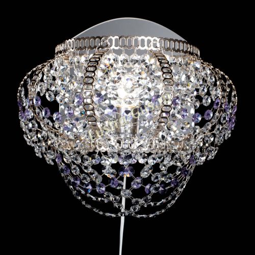 Бра Альфа №1 фиолетовая в Химках Гусь Хрустальный