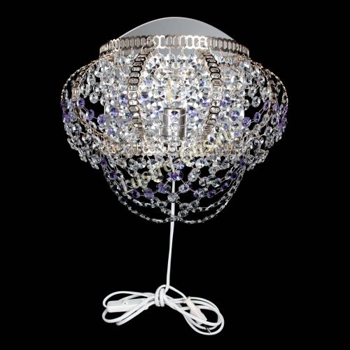 Бра Альфа №1 фиолетовая в Химках Гусь Хрустальный