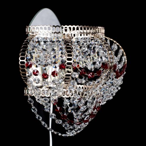 Бра Альфа №1 красная в Химках Гусь Хрустальный