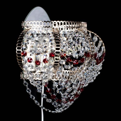 Бра Альфа №1 красная в Химках Гусь Хрустальный