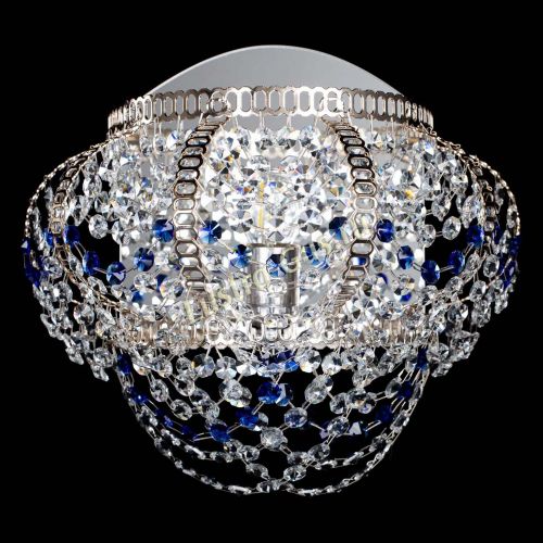 Бра Альфа №1 синяя в Химках Гусь Хрустальный