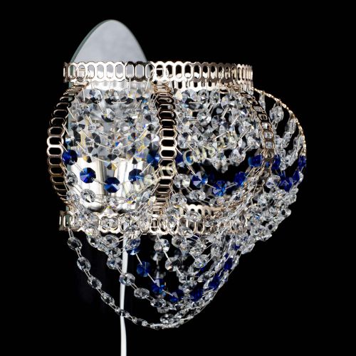 Бра Альфа №1 синяя в Химках Гусь Хрустальный