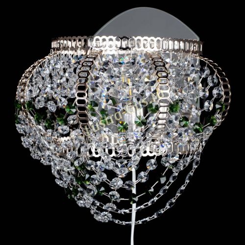 Бра Альфа №1 зеленая в Химках Гусь Хрустальный