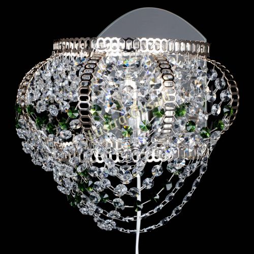 Бра Альфа №1 зеленая в Химках Гусь Хрустальный