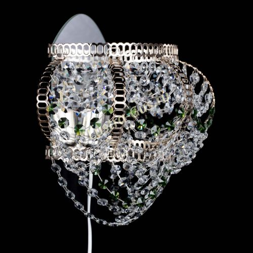 Бра Альфа №1 зеленая в Химках Гусь Хрустальный