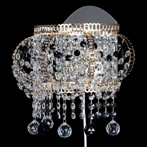 Бра Альфа №2 черная в Химках Гусь Хрустальный