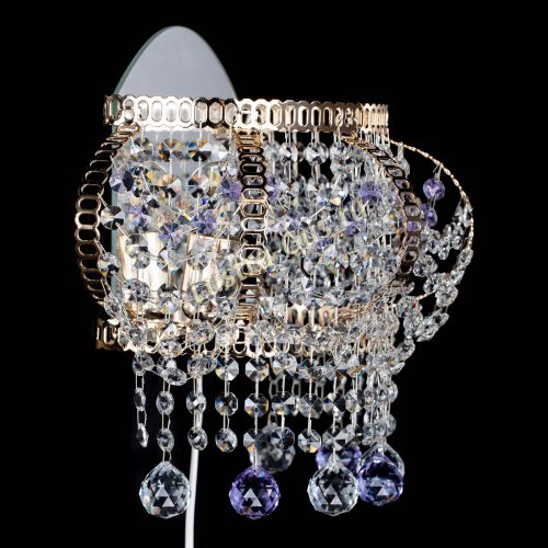 Бра Альфа №2 фиолетовая в Химках Гусь Хрустальный