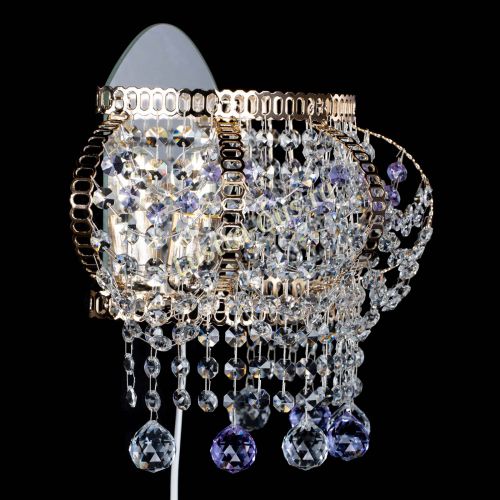 Бра Альфа №2 фиолетовая в Химках Гусь Хрустальный