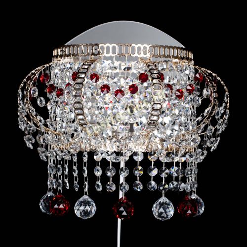 Бра Альфа №2 красная в Химках Гусь Хрустальный