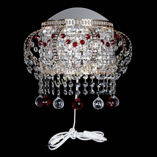 Бра Альфа №2 красная в Химках Гусь Хрустальный