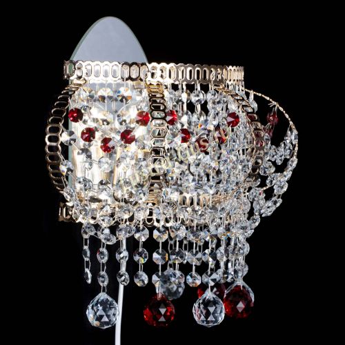 Бра Альфа №2 красная в Химках Гусь Хрустальный