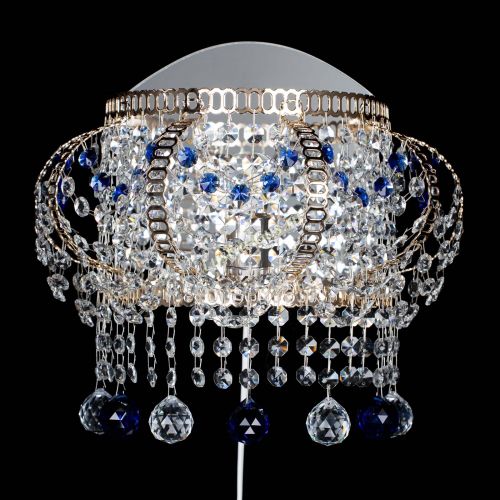 Бра Альфа №2 синяя в Химках Гусь Хрустальный