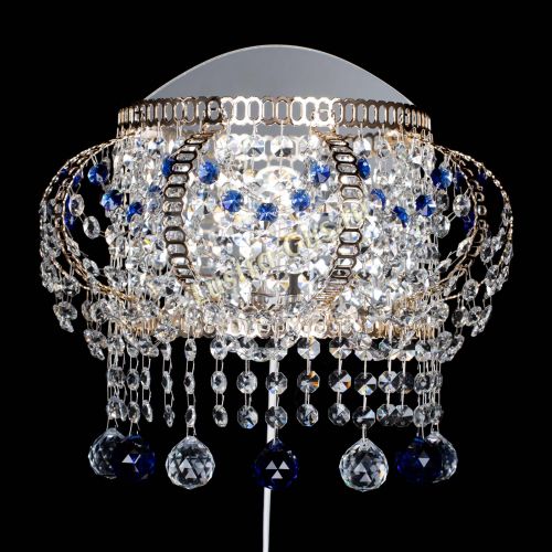 Бра Альфа №2 синяя в Химках Гусь Хрустальный