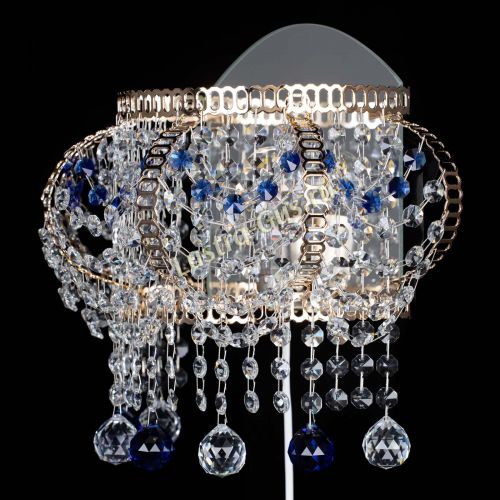 Бра Альфа №2 синяя в Химках Гусь Хрустальный