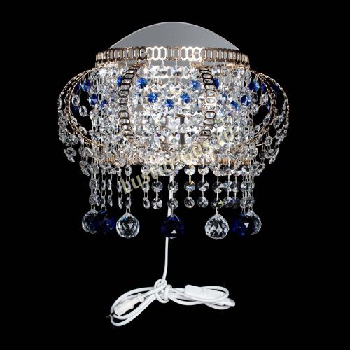 Бра Альфа №2 синяя в Химках Гусь Хрустальный