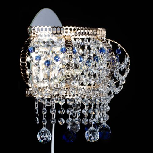 Бра Альфа №2 синяя в Химках Гусь Хрустальный