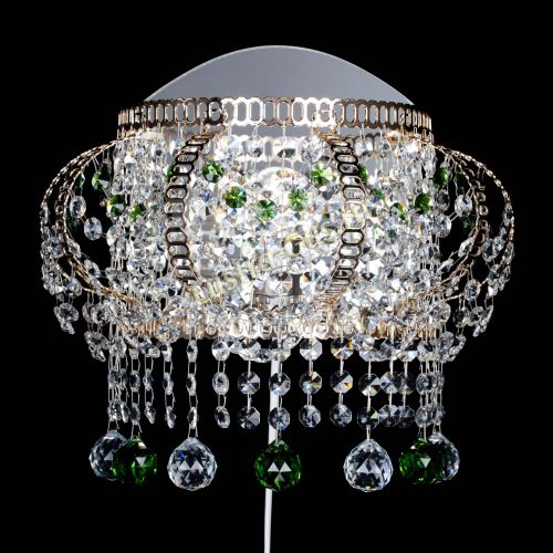 Бра Альфа №2 зеленая в Химках Гусь Хрустальный