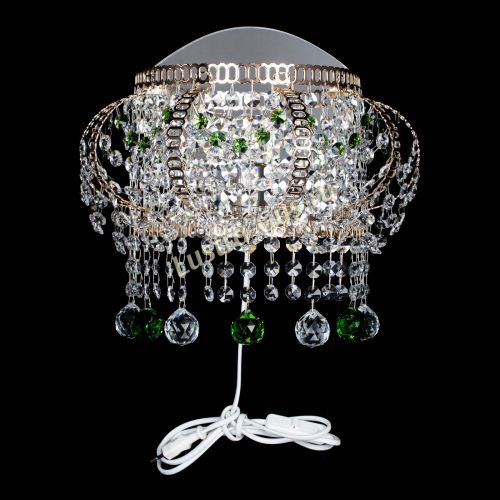 Бра Альфа №2 зеленая в Химках Гусь Хрустальный