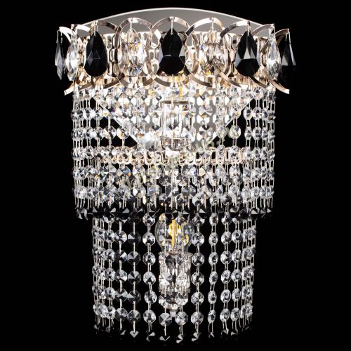 Бра Астра №2 оптикон черная в Химках Гусь Хрустальный