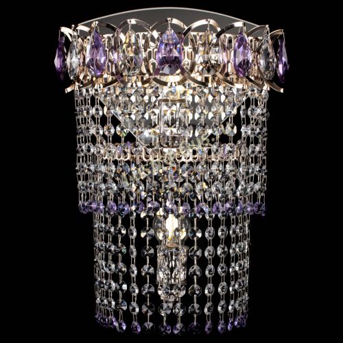 Бра Астра №2 оптикон фиолетовая в Химках Гусь Хрустальный