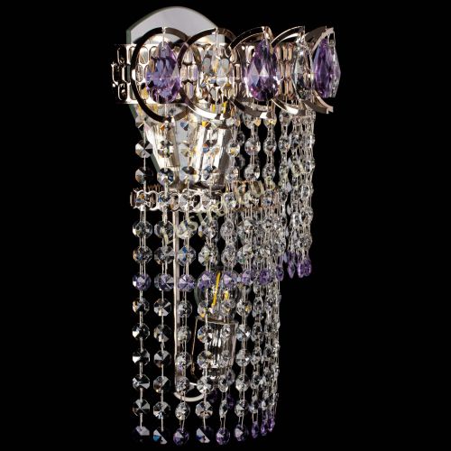 Бра Астра №2 оптикон фиолетовая в Химках Гусь Хрустальный