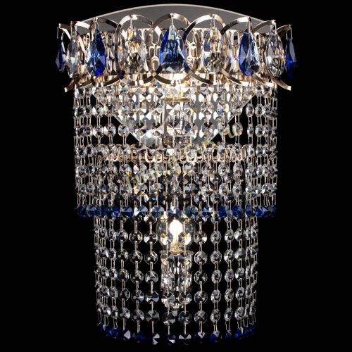 Бра Астра №2 оптикон синяя в Химках Гусь Хрустальный