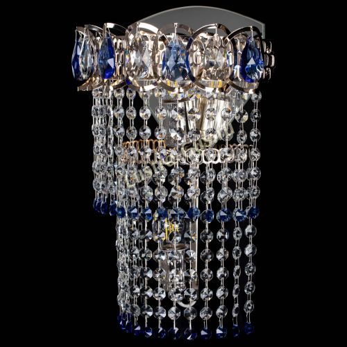 Бра Астра №2 оптикон синяя в Химках Гусь Хрустальный