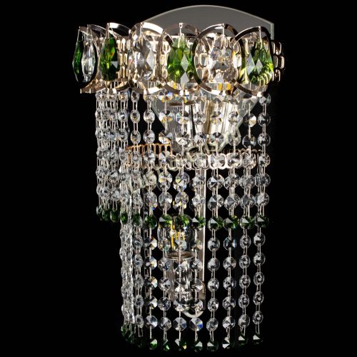 Бра Астра №2 оптикон зеленая в Химках Гусь Хрустальный