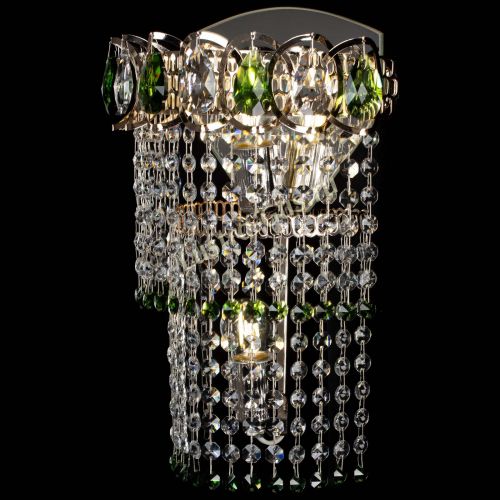 Бра Астра №2 оптикон зеленая в Химках Гусь Хрустальный