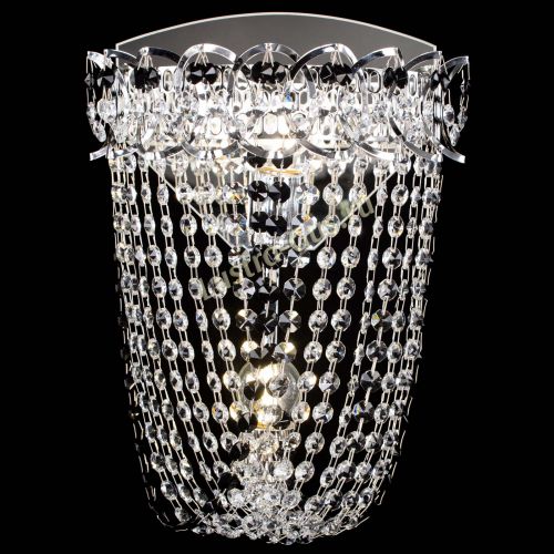 Бра Астра ажур №2 черная в Химках Гусь Хрустальный