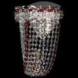 Бра Астра ажур №2 красная в Химках