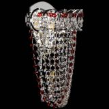 Бра Астра ажур №2 красная в Химках