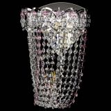 Бра Астра ажур №2 розовая в Химках