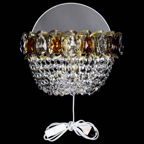 Бра Астра ажур под бронзу чайная в Химках Гусь Хрустальный