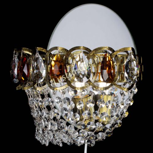 Бра Астра ажур под бронзу чайная в Химках Гусь Хрустальный