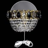 Бра Астра ажур под бронзу черная в Химках