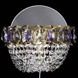 Бра Астра ажур под бронзу фиолетовая в Химках Бра Астра ажур под бронзу фиолетовая в Химках