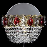 Бра Астра ажур под бронзу красная в Химках Бра Астра ажур под бронзу красная в Химках