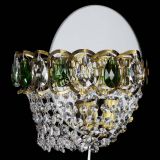 Бра Астра ажур под бронзу зеленая в Химках